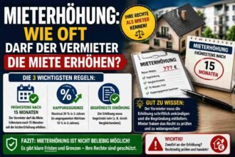 Mieterhöhung: Wie oft darf der Vermieter die Miete erhöhen?