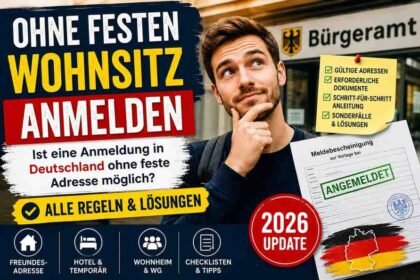 ohne festen wohnsitz anmelden